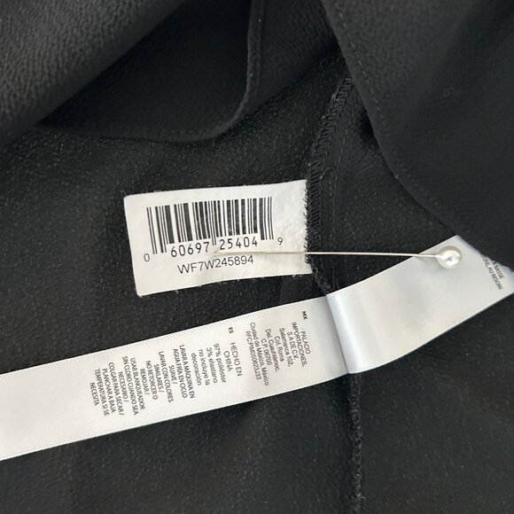 Tahari Black Top Sz S/M - Picture 7 of 9